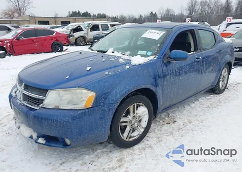 2010 Dodge Avenger R/T z USA, uszkodzony, nr VIN 1B3CC5FB7AN112245